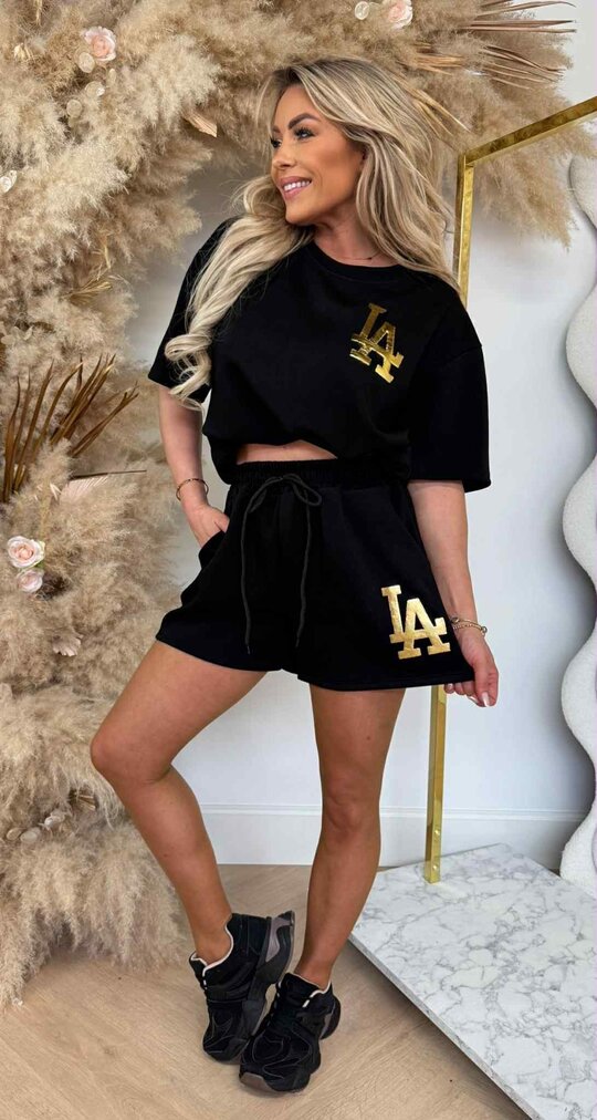 LA GOLDY SET BLACK