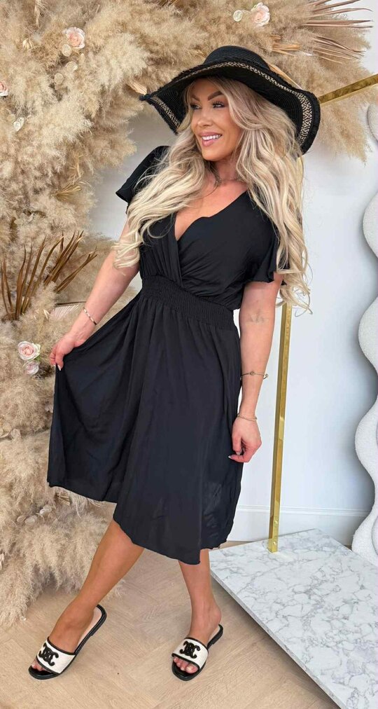 ACTIE SUMSHINE DRESS 77511 BLACK