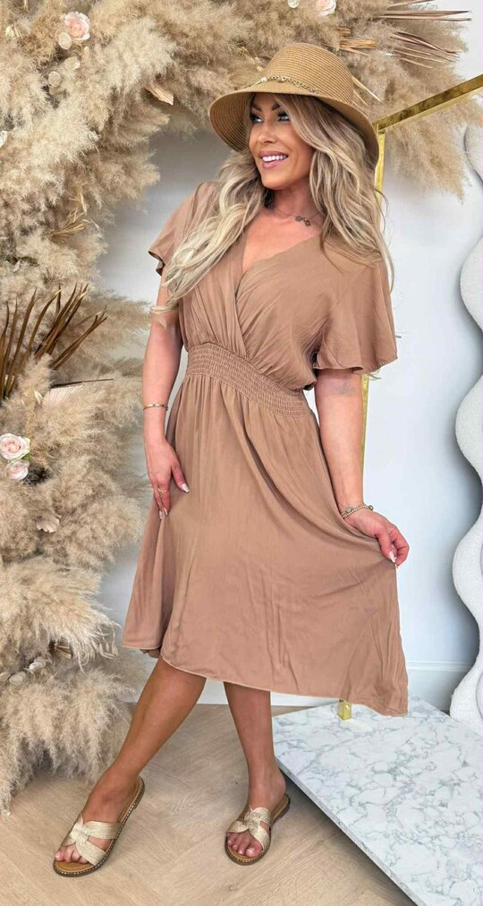 ACTIE SUMSHINE DRESS 77511 TAUPE