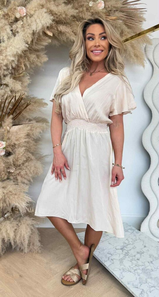 ACTIE SUMSHINE DRESS 77511 CREME