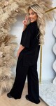 DORI SPLIT SET BLACK