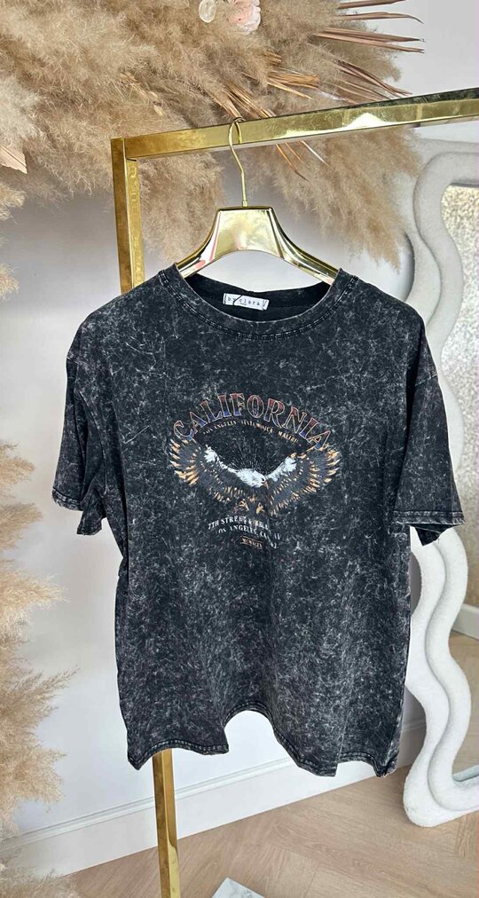CALIFORNIA T-SHIRT 9773 DARKGREY
