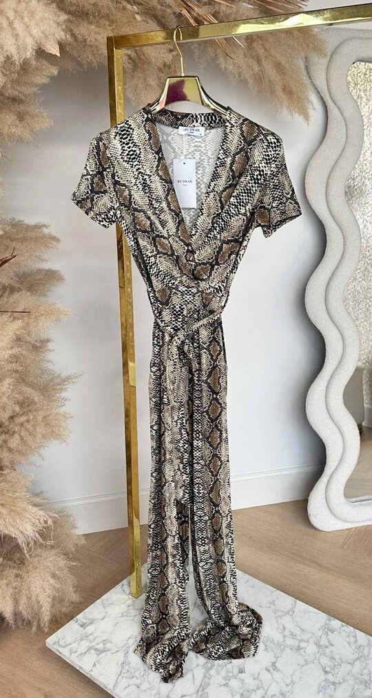 TRAVEL JUMPSUIT 7722 SNAKE