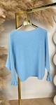 RUFFLY VLEERMUIS TOP ICEBLUE