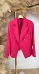 ACTIE BUTTON BLAZER FUCHSIA