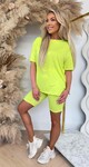 BASIC BIKER SET NEONYELLOW
