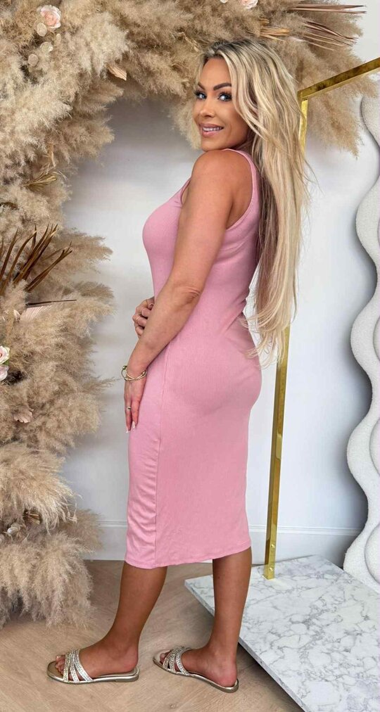 STEFANIE DRESS PINK