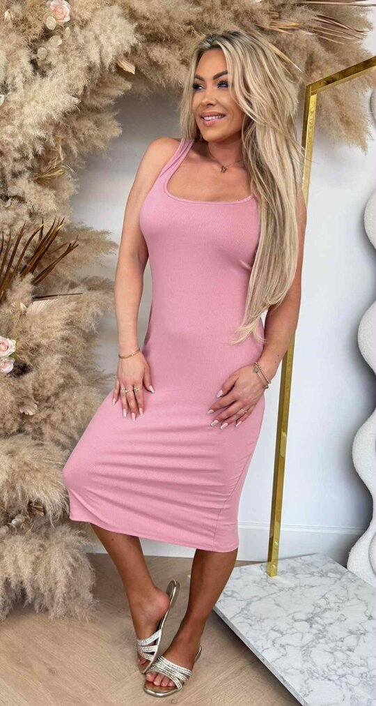 STEFANIE DRESS PINK