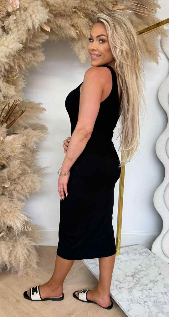 STEFANIE DRESS BLACK