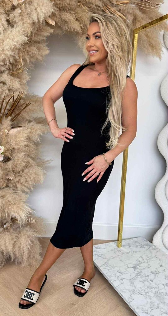 STEFANIE DRESS BLACK