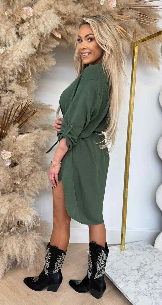 TUNIEK+BELT BASIC OLIVE
