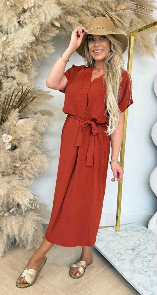 LEONIE V LUS DRESS ROEST
