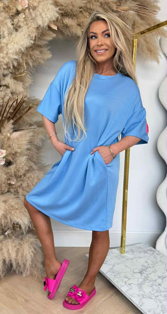 PERFECT OUTFIT DRESS ICEBLUE