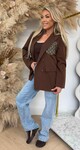 GUC BLAZER CHOCO