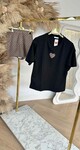 HARTJES INSPIRED SET SHIRT + SHORT BLACK