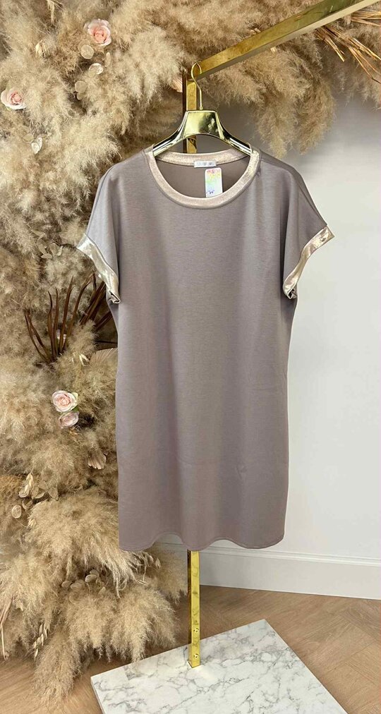 GOLDY DRESS BEIGE
