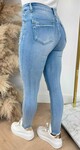 DAMAGED SKINNY JEANS 99321 LIGHTDENIM