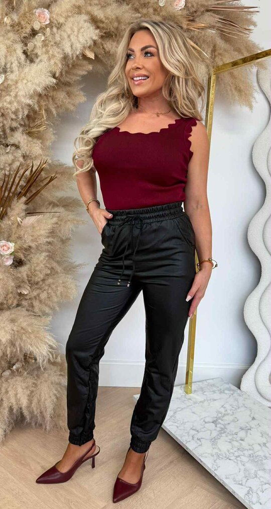 KARTEL BASIC TOP 3082 BURGUNDY