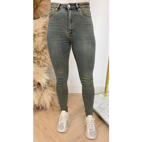 HIGH WAISTED SKINNY JEANS 8244 DIRTY WASHING HIGH WAISTED SKINNY JEANS 8244 DIRTY WASHING