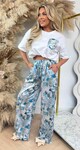SUMMER PARADISE SET BLUE/WHITE