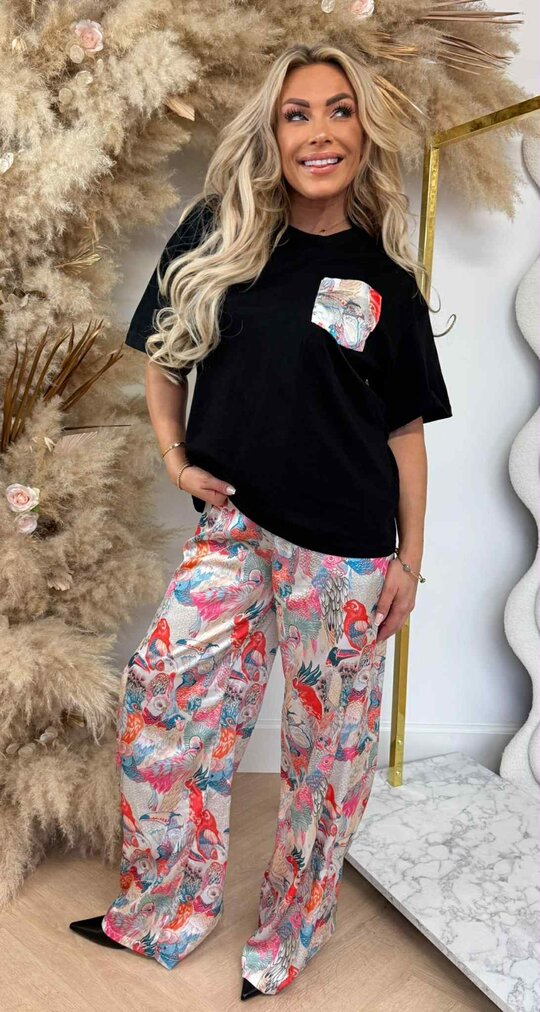 SUMMER PARADISE SET COLORFUL/BLACK
