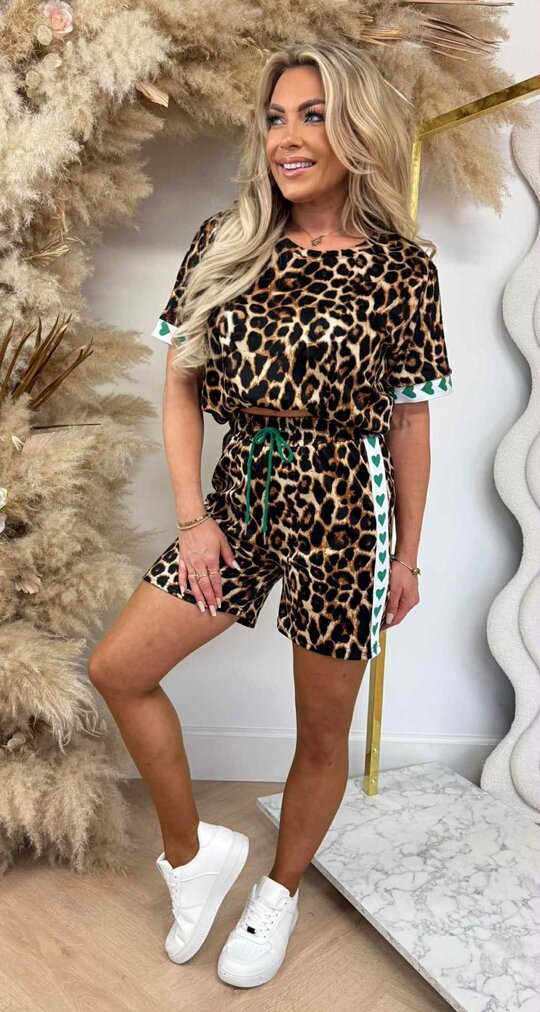 HARTJES/LEOPARD SET 589 GREEN