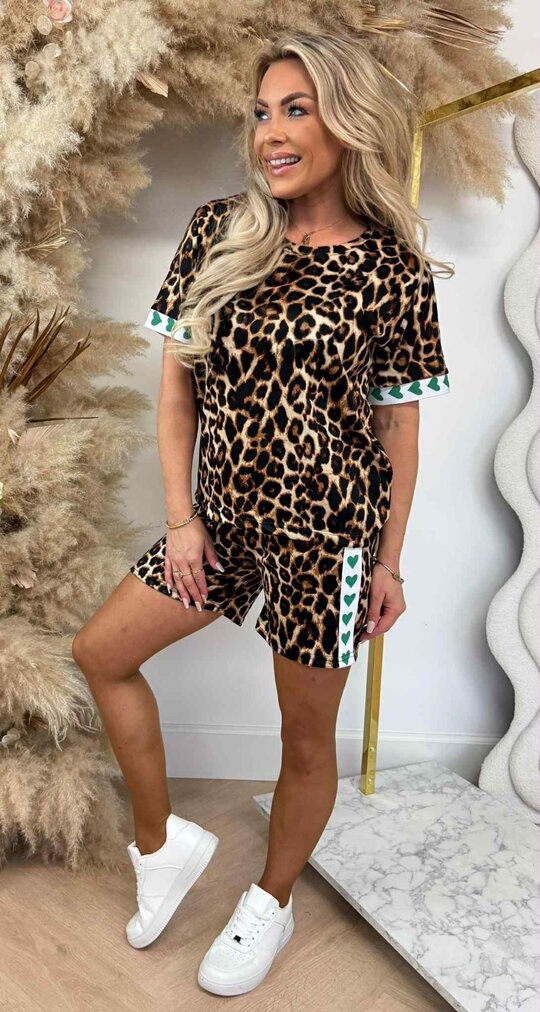 HARTJES/LEOPARD SET 589 GREEN