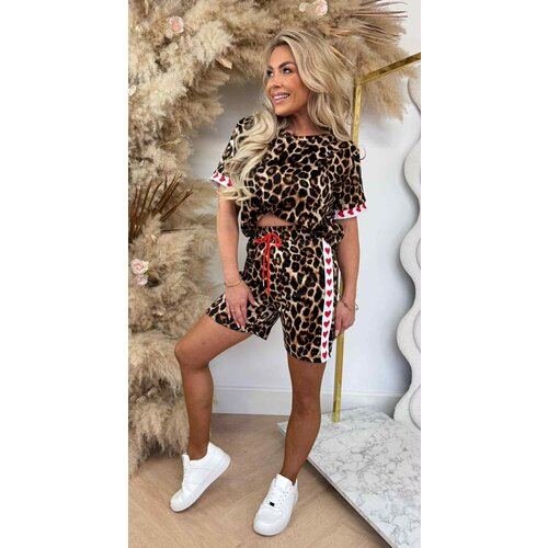 HARTJES/LEOPARD SET 589 RED HARTJES/LEOPARD SET 589 RED