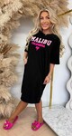 MALIBU CALIFORNIA DRESS BLACK