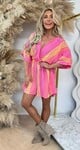 JOYCE PRINTY PLAYSUIT PINK