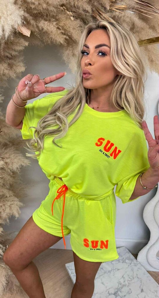 SUM SET NEONYELLOW