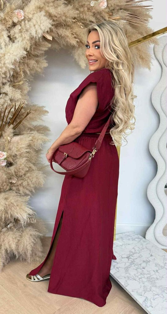 LUCA SET BURGUNDY