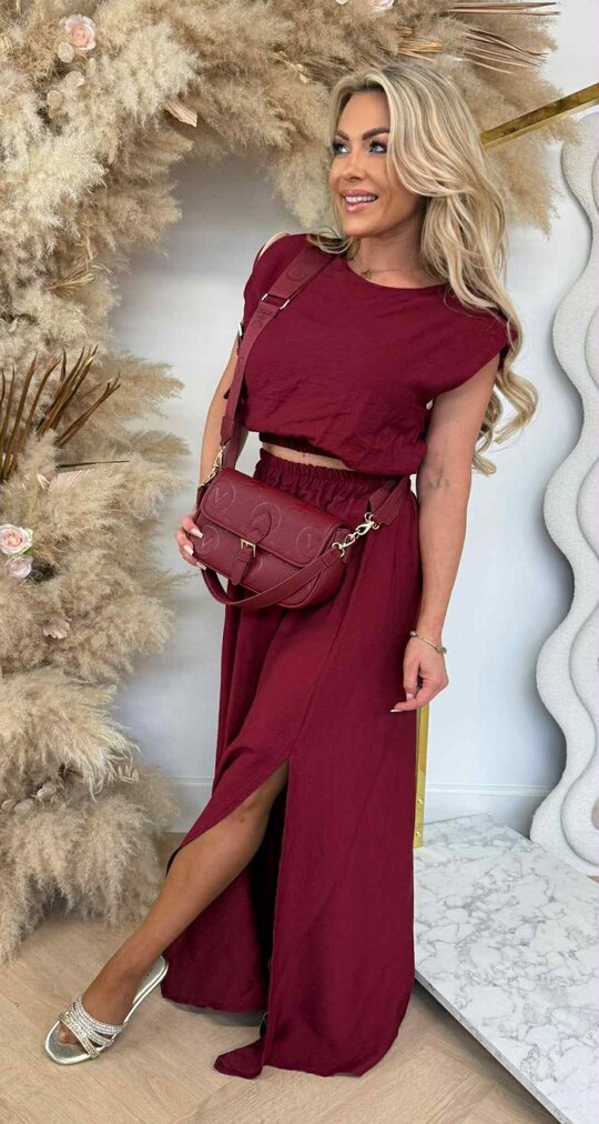 LUCA SET BURGUNDY