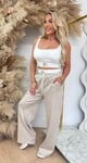 LIFE COMFY SPORT LOOK SET BEIGE/WHITE