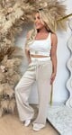 LIFE COMFY SPORT LOOK SET BEIGE/WHITE