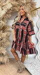 BOHO PRINTY DRESS BLACK