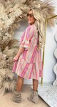 BOHO PRINTY DRESS TAUPe