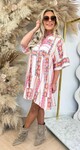 BOHO PRINTY DRESS OFFWHITE