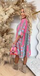 BOHO PRINTY DRESS OLIVE