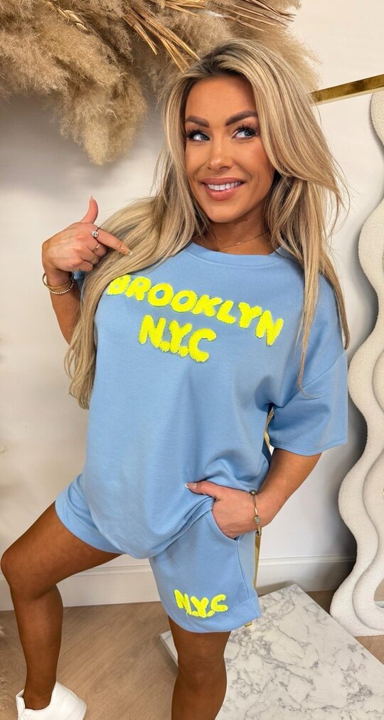 BROOKLYN SET ICE BLUE