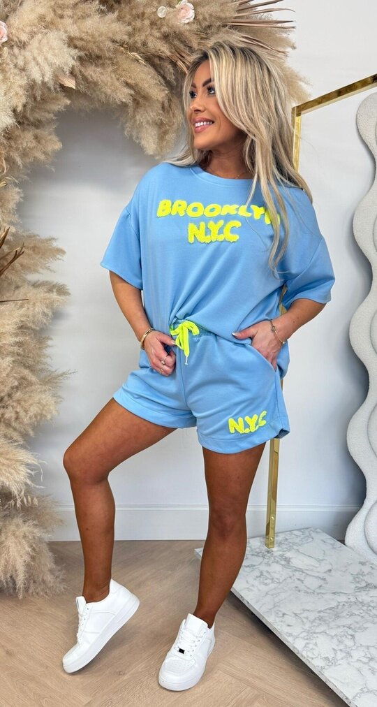 BROOKLYN SET ICE BLUE