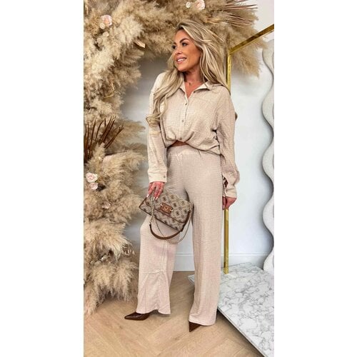 ROSA SET LANGE MOUW BEIGE ROSA SET LANGE MOUW BEIGE