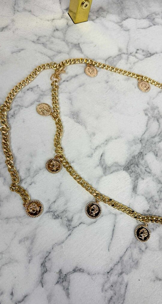 COIN BELT 68967 GOLD