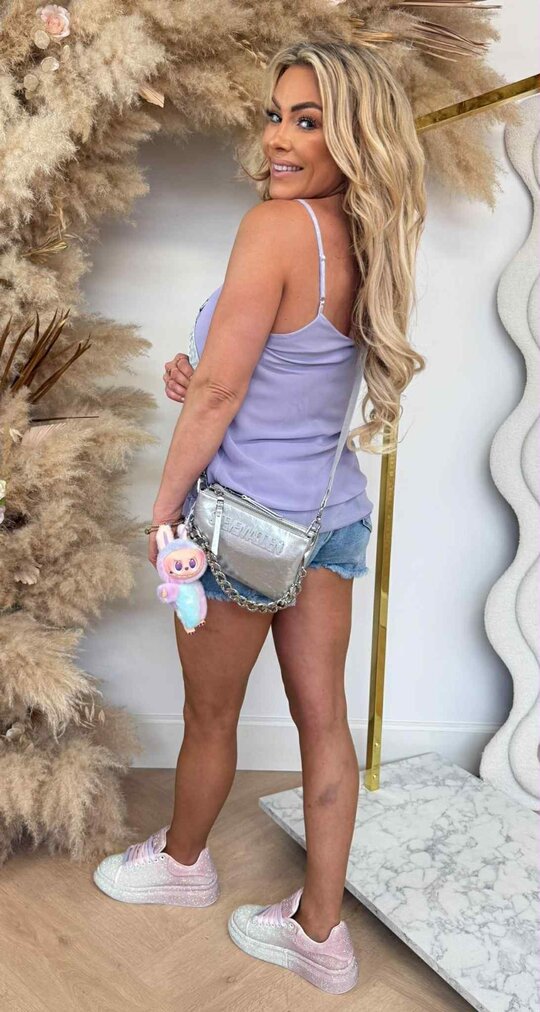 SPAGHETTI LENA TOP LILA