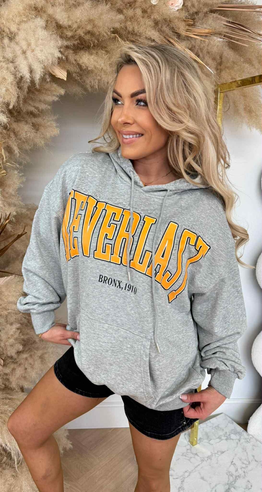 NEVERLAST HOODIE 282172 GREY