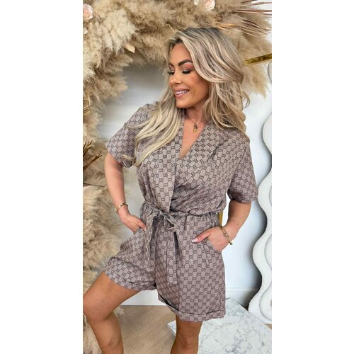 INSPIRED LUS PLAYSUIT BEIGE INSPIRED LUS PLAYSUIT BEIGE