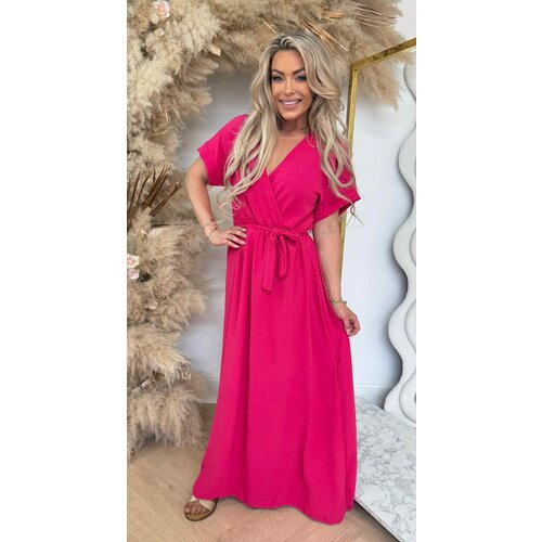 MEGAN LUS DRESS FUCHSIA MEGAN LUS DRESS FUCHSIA