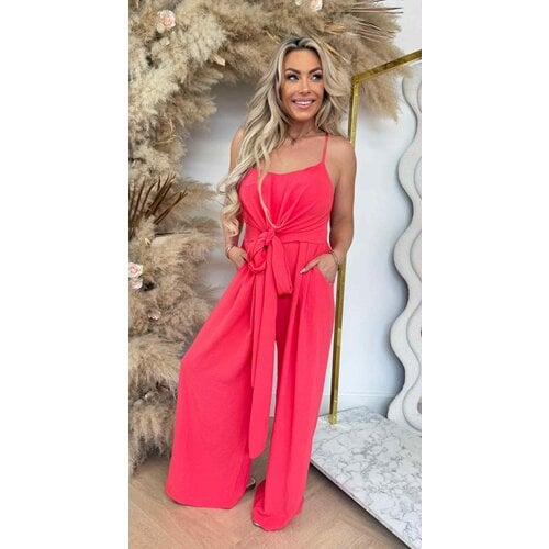 STRIK JUMPSUIT CORAL STRIK JUMPSUIT CORAL