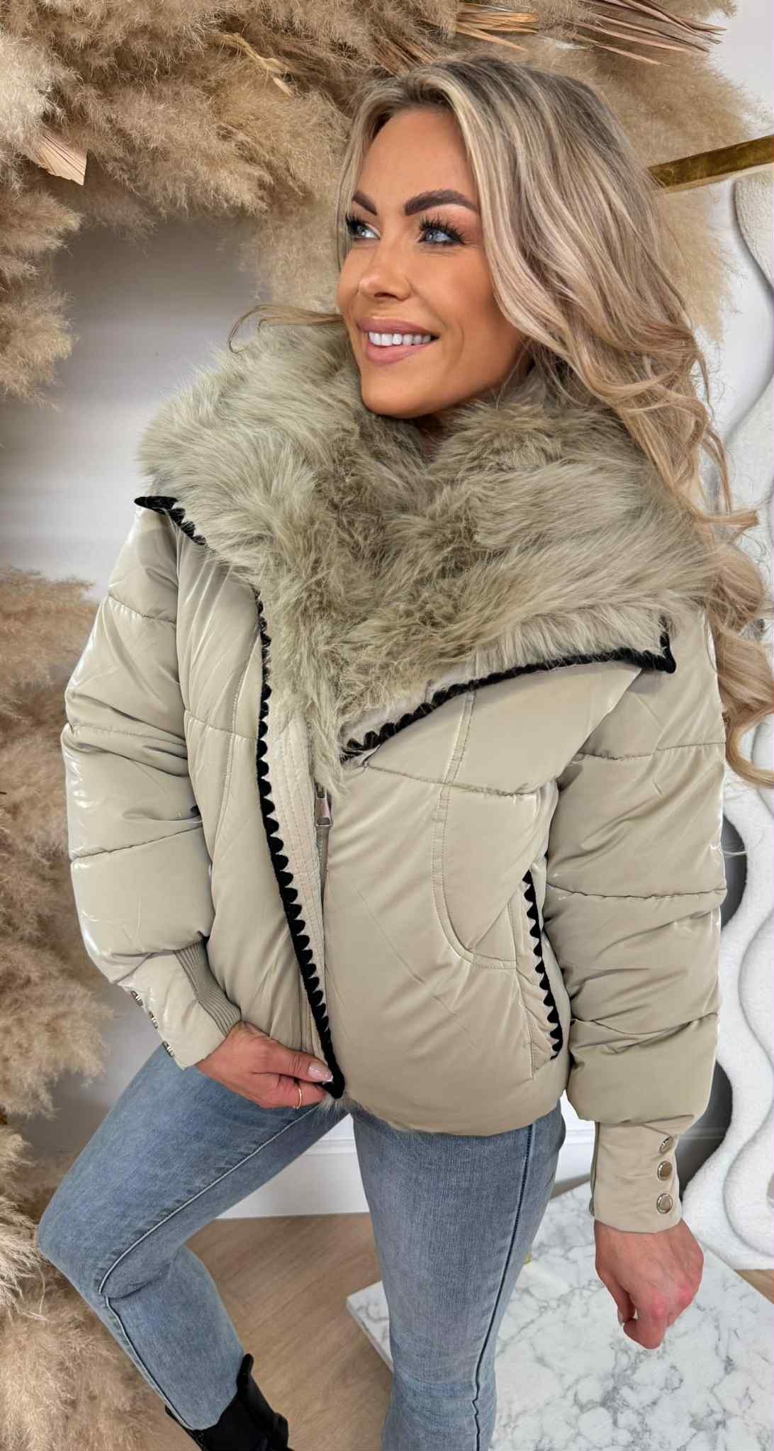 SOFT STIKSEL JACKET 8610 BEIGE