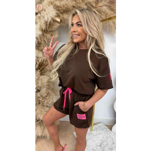 EMBLEEM MUSTHAVE SET CHOCO/PINK EMBLEEM MUSTHAVE SET CHOCO/PINK
